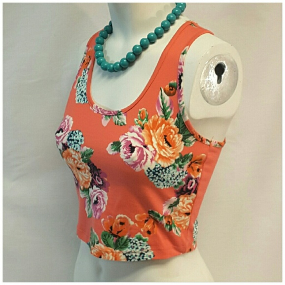 NWT AMBIANCE APPAREL, Crop Top, size Medium - Picture 4 of 8